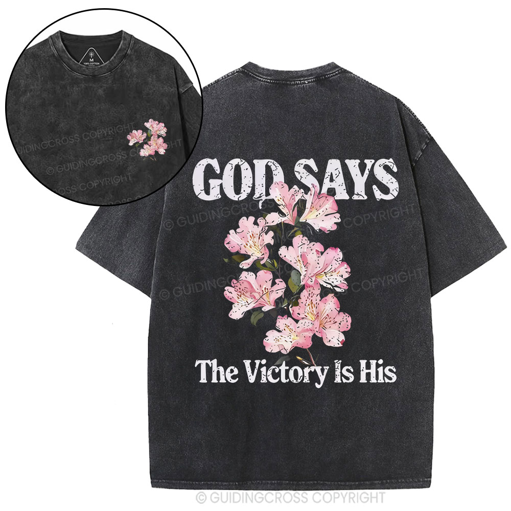New-Sample Christian Washed T-Shirt Sale - GuidingCross