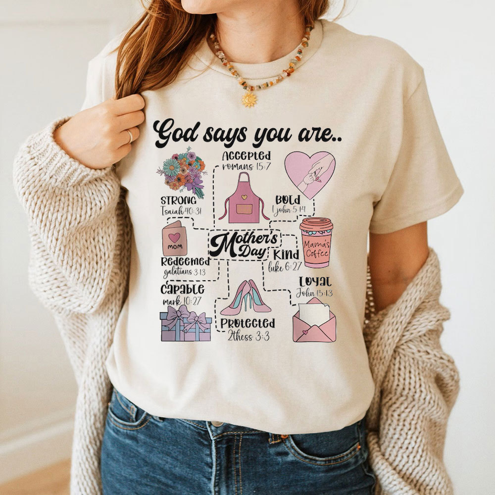 God Says You Are Kind Christian T-Shirt