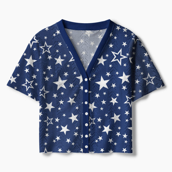 Sample--- Christian Crochet Button Down Cardigan – GuidingCross