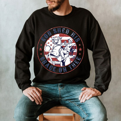 God Shed His Grace On Thee Christian Sweatshirt