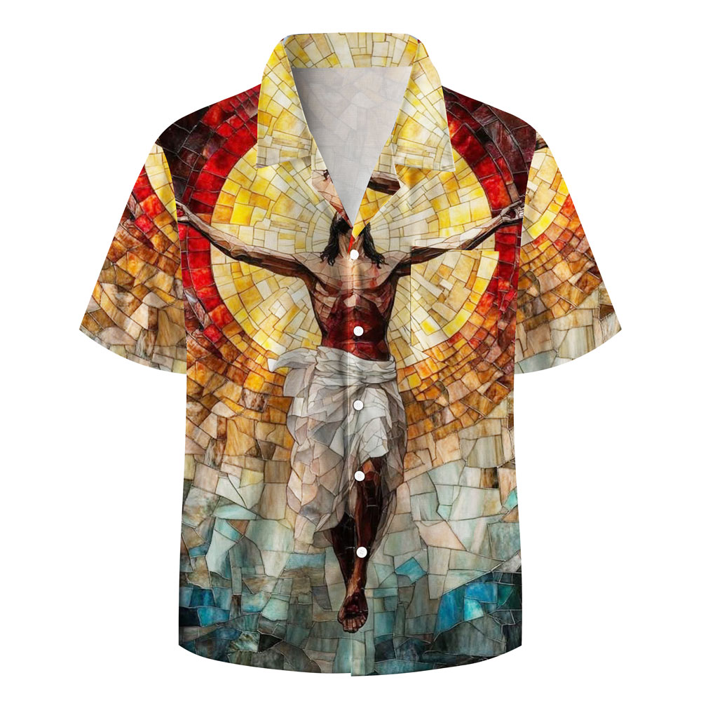 God Turns Broken Pieces Into Masterpieces Christian Hawaiian Shirt 