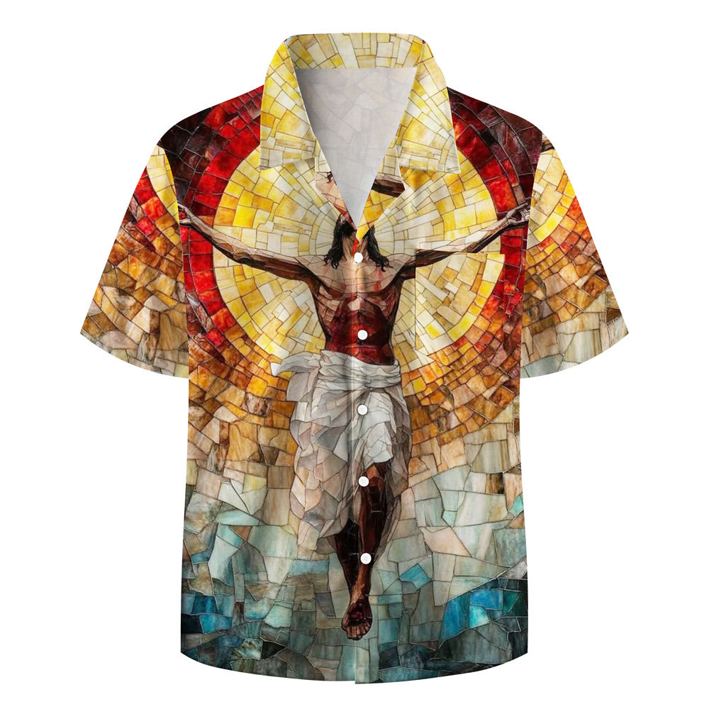 God Turns Broken Pieces Into Masterpieces Christian Hawaiian Shirt 