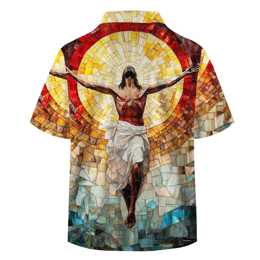 God Turns Broken Pieces Into Masterpieces Christian Hawaiian Shirt 