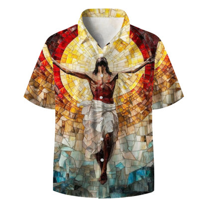 God Turns Broken Pieces Into Masterpieces Christian Hawaiian Shirt 
