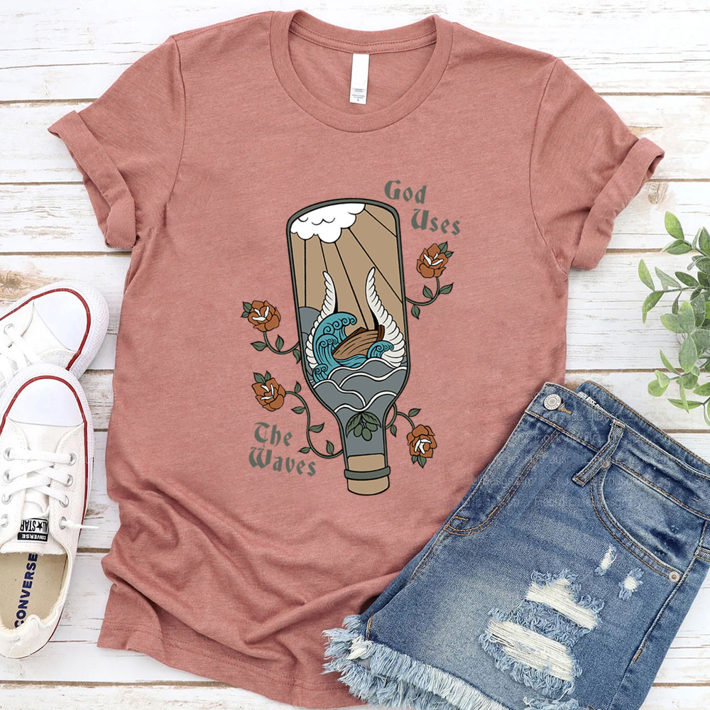 God Use The Waves Christian T-Shirt