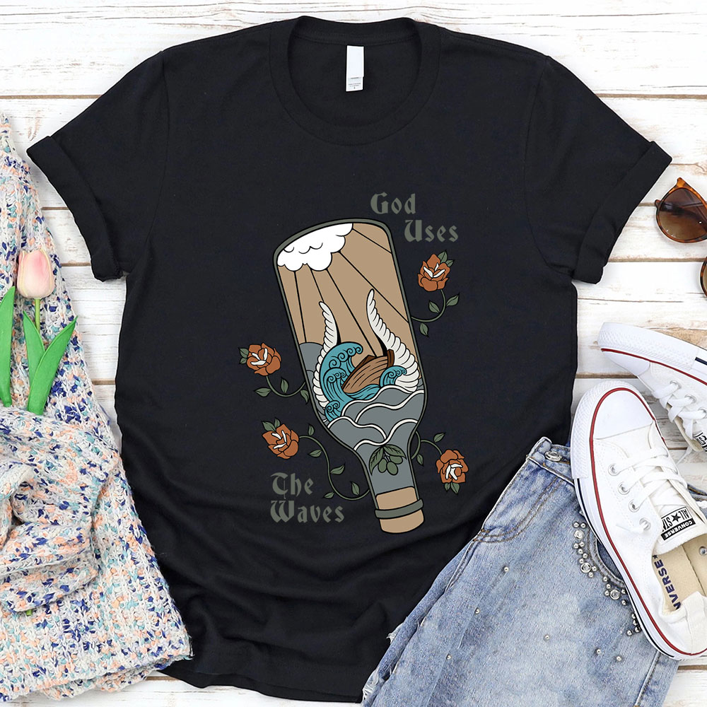 God Use The Waves Christian T-Shirt