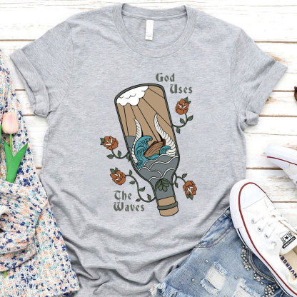 God Use The Waves Christian T-Shirt