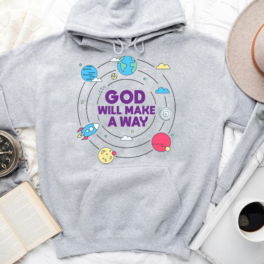 God Will Make A Way Christian Hoodie