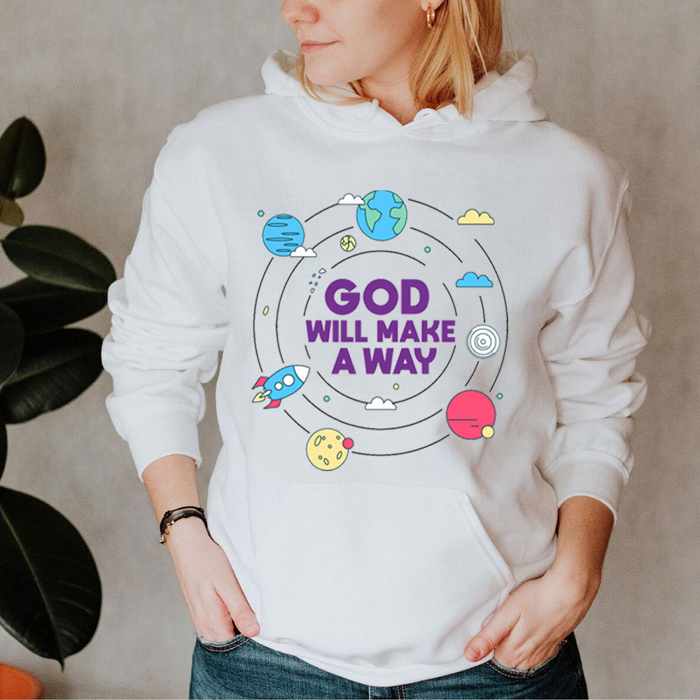 God Will Make A Way Christian Hoodie