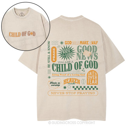 God Will Make An way Christian Washed T-Shirt