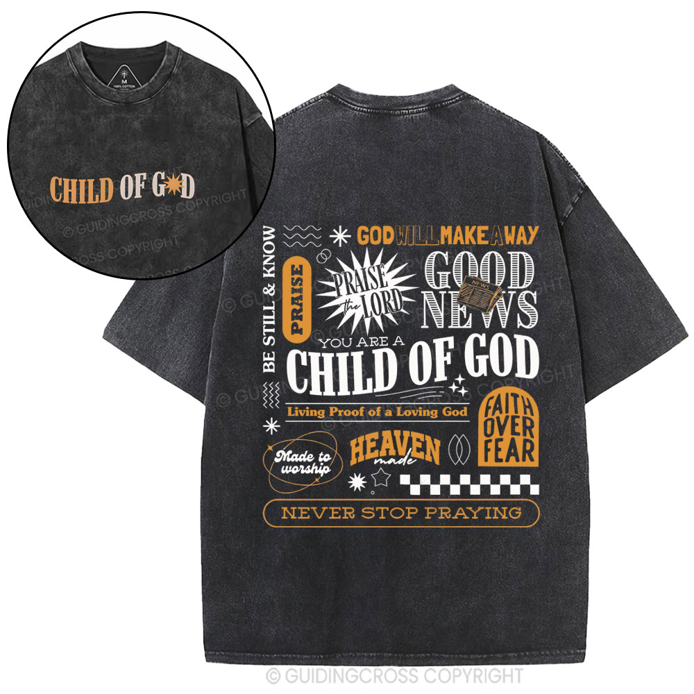 God Will Make An way Christian Washed T-Shirt