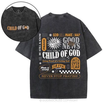 God Will Make An way Christian Washed T-Shirt