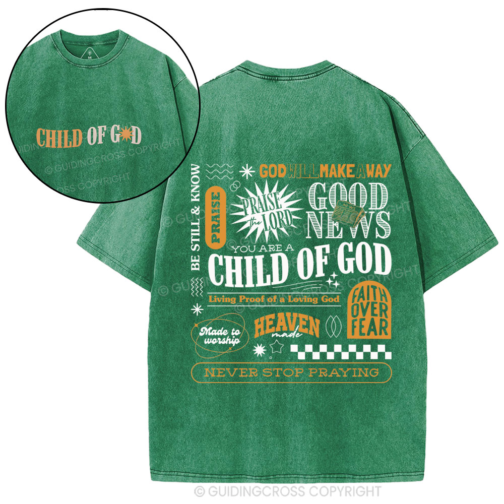 God Will Make An way Christian Washed T-Shirt
