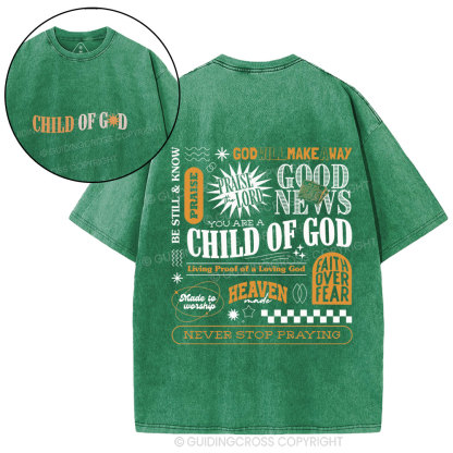 God Will Make An way Christian Washed T-Shirt