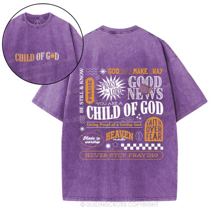 God Will Make An way Christian Washed T-Shirt