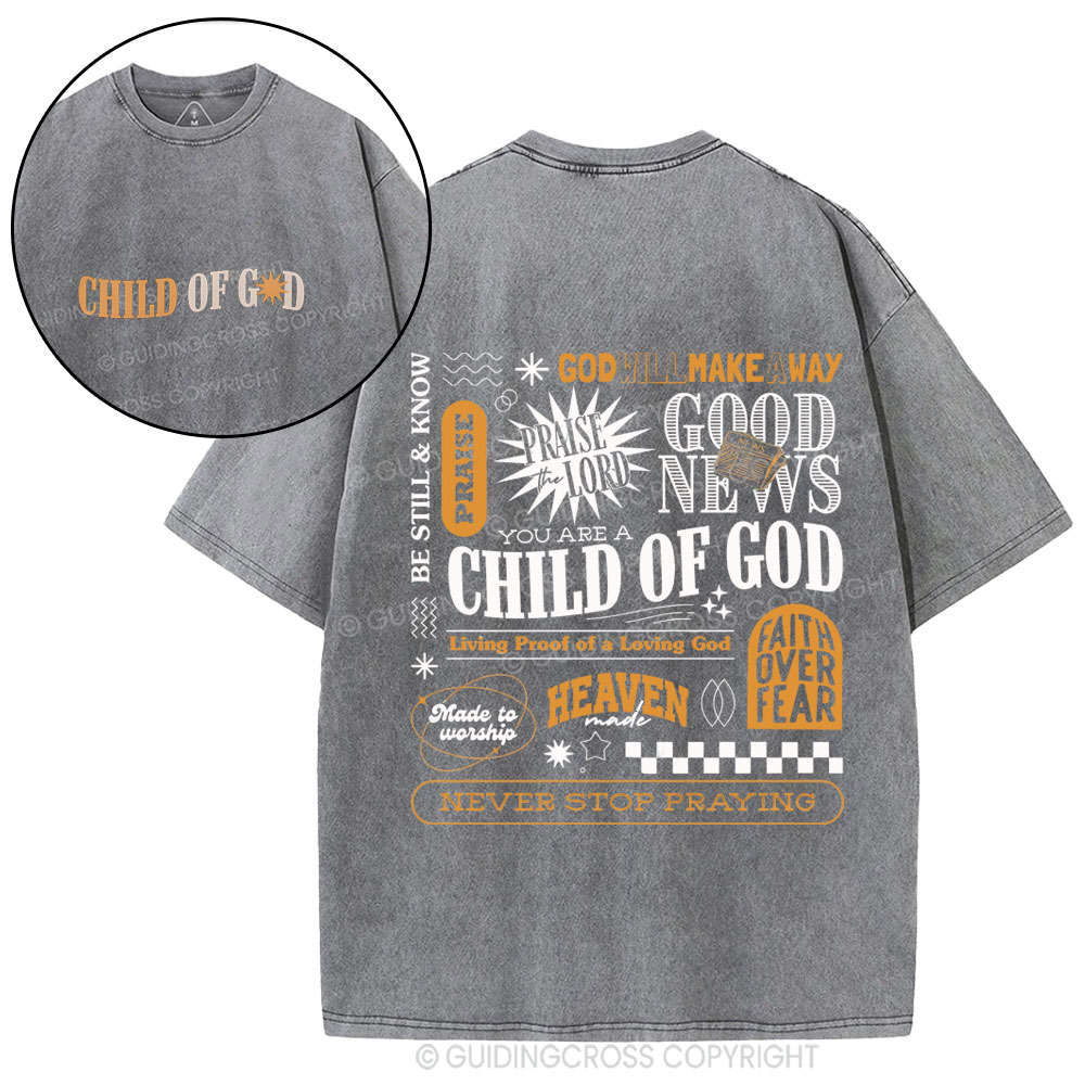God Will Make An way Christian Washed T-Shirt