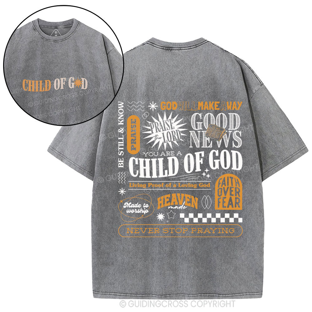 God Will Make An way Christian Washed T-Shirt