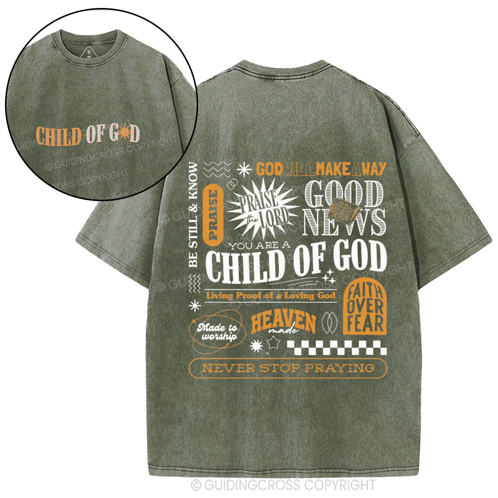 God Will Make An way Christian Washed T-Shirt