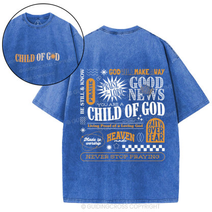 God Will Make An way Christian Washed T-Shirt