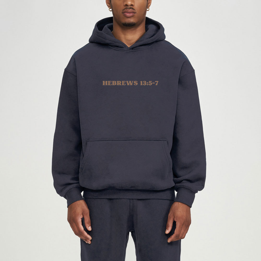 God Will Never Fail You Christian Fleece Hoodie Set