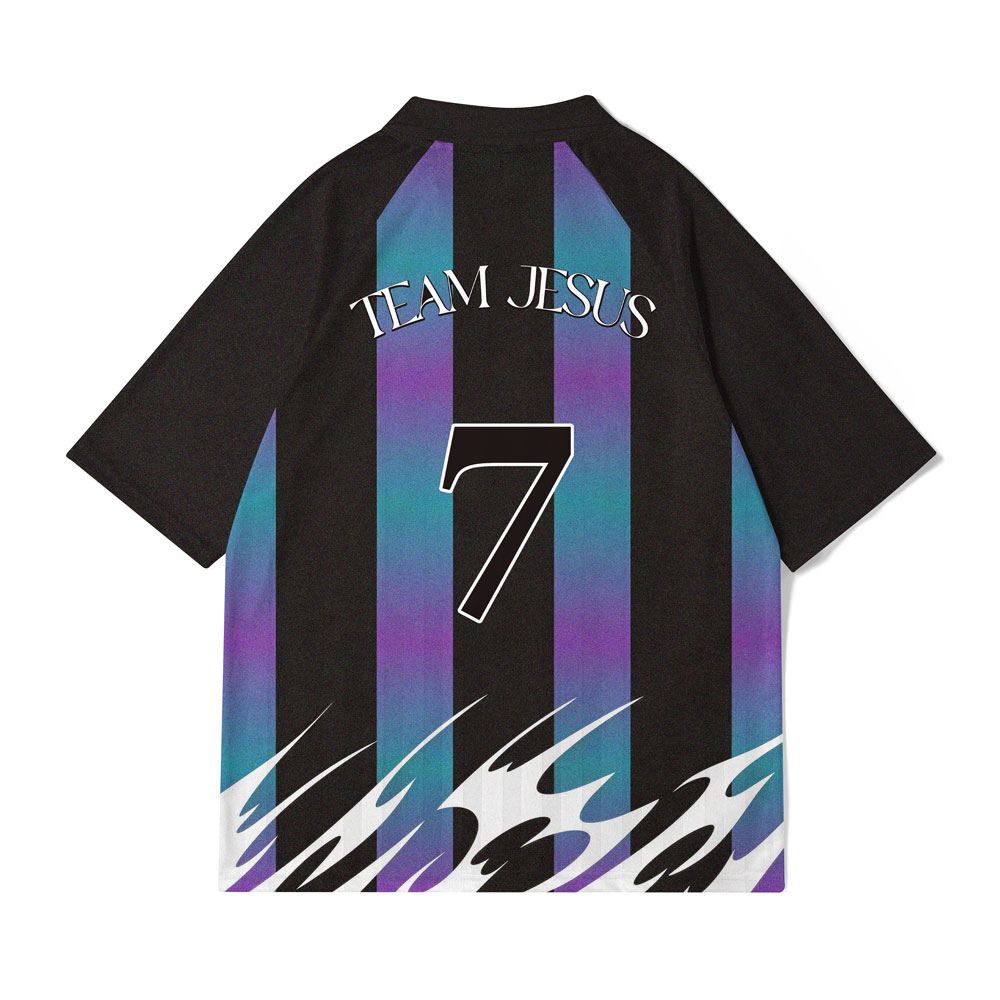 God Wins Christian Collar Jersey