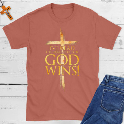 God Wins Christian T-Shirt
