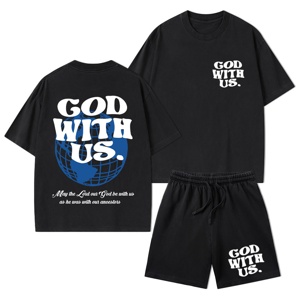 Sample Christian Washed T-Shirt & Shorts Sale - GuidingCross
