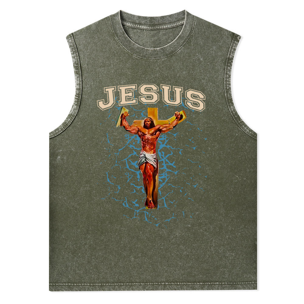 Sample Christian Washed Tank Top Sale - GuidingCross