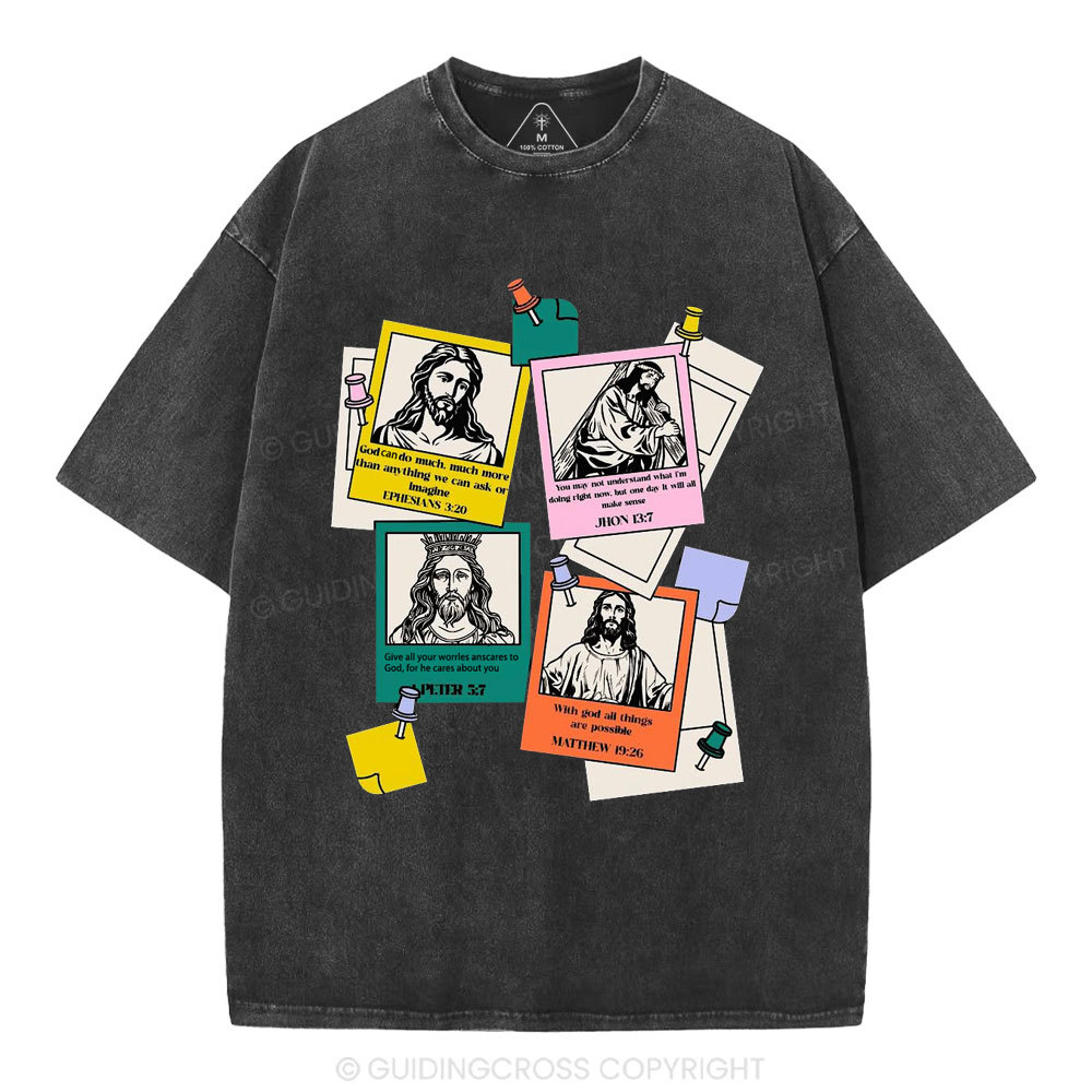 New-Sample Christian Washed T-Shirt Sale - GuidingCross