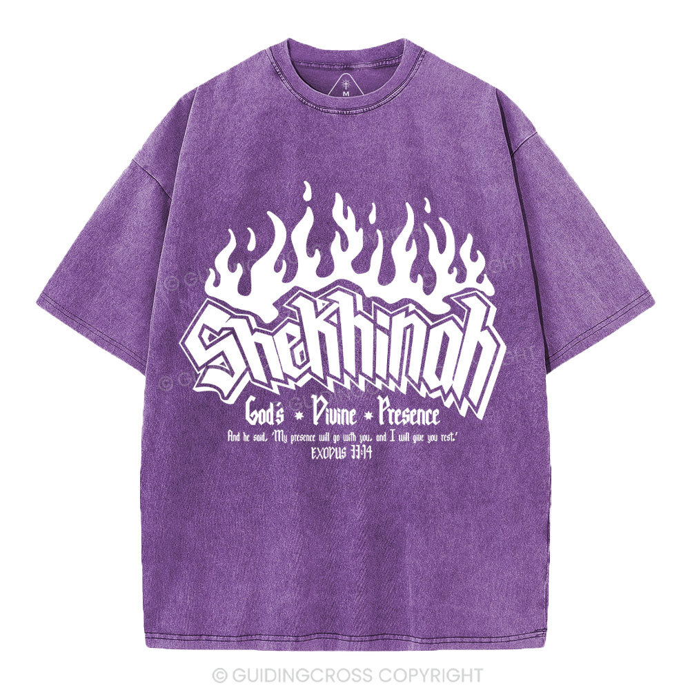God dwelling among us Christian Washed T-Shirt