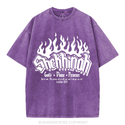 God dwelling among us Christian Washed T-Shirt