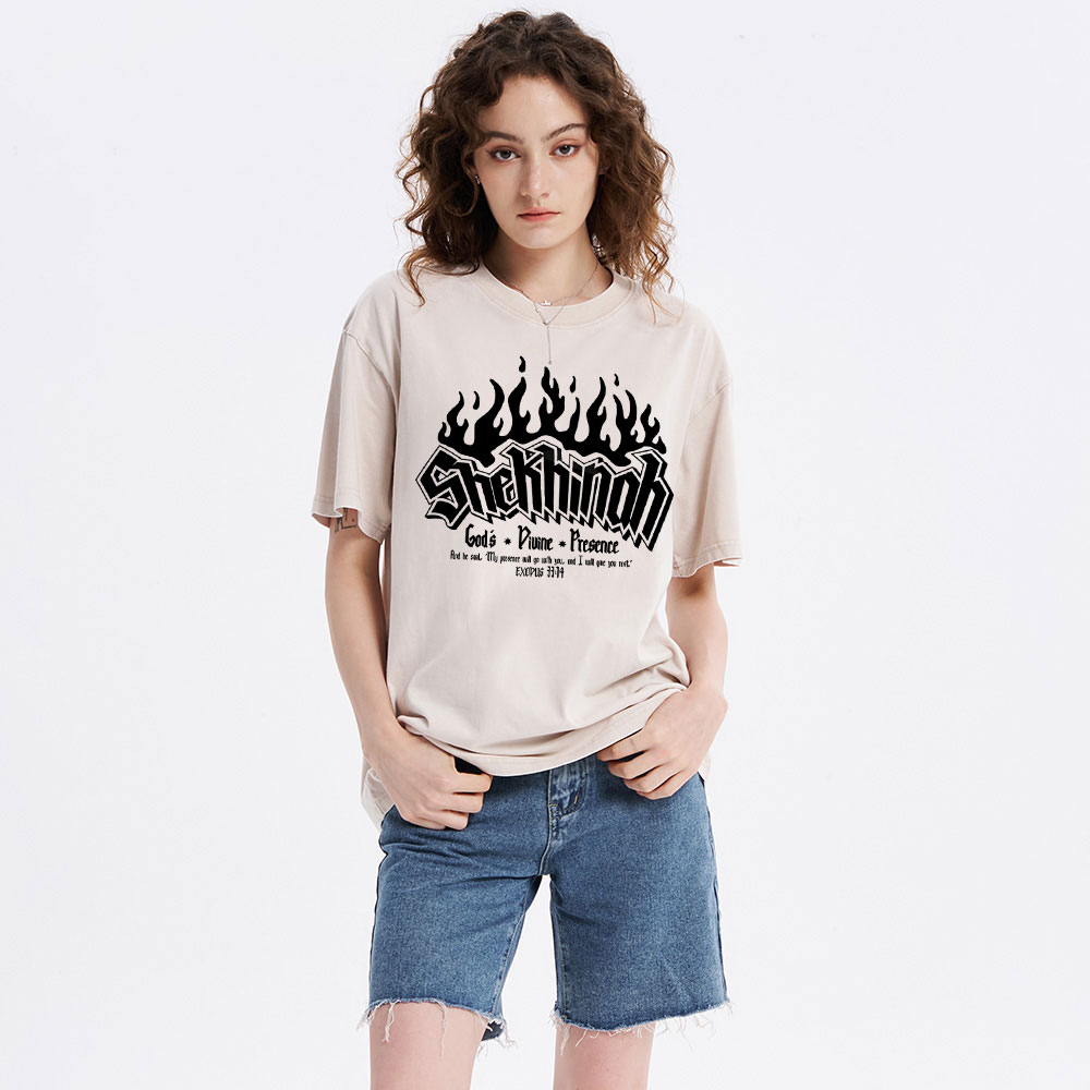 God dwelling among us Christian Washed T-Shirt