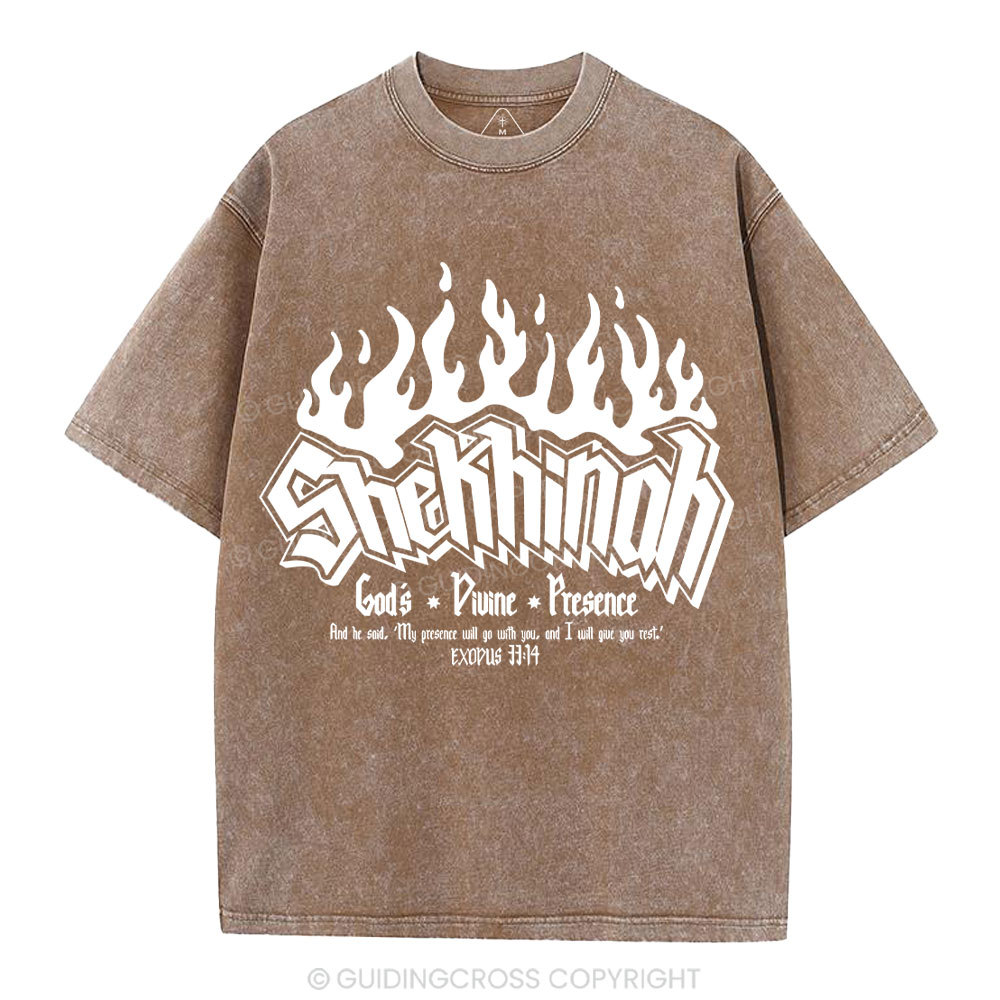 God dwelling among us Christian Washed T-Shirt