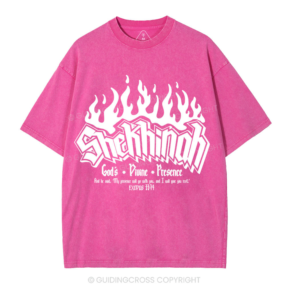 God dwelling among us Christian Washed T-Shirt