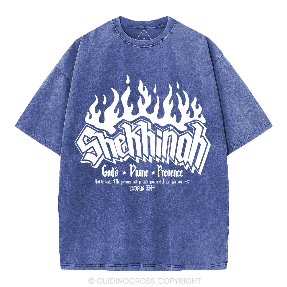 God dwelling among us Christian Washed T-Shirt