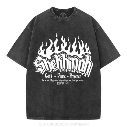 God dwelling among us Christian Washed T-Shirt