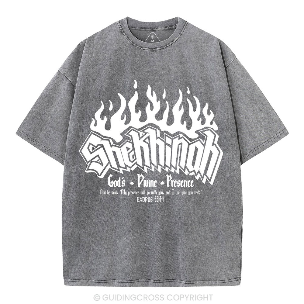 God dwelling among us Christian Washed T-Shirt