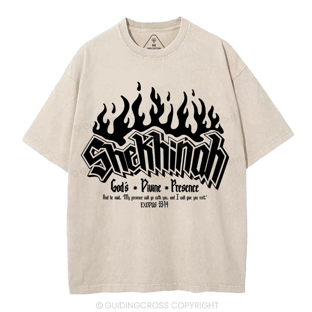 God dwelling among us Christian Washed T-Shirt