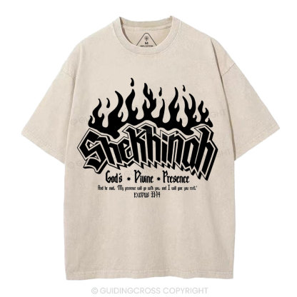 God dwelling among us Christian Washed T-Shirt