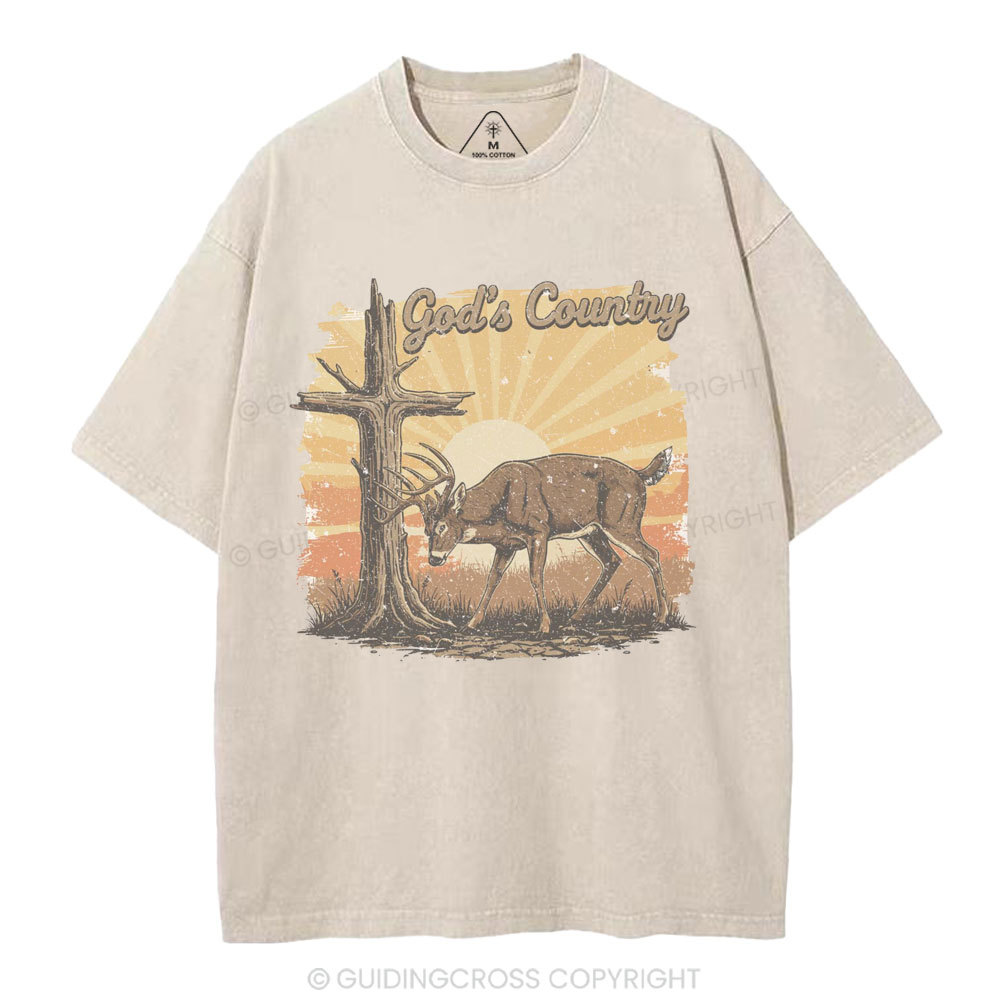 New-Sample Christian Washed T-Shirt Sale - GuidingCross