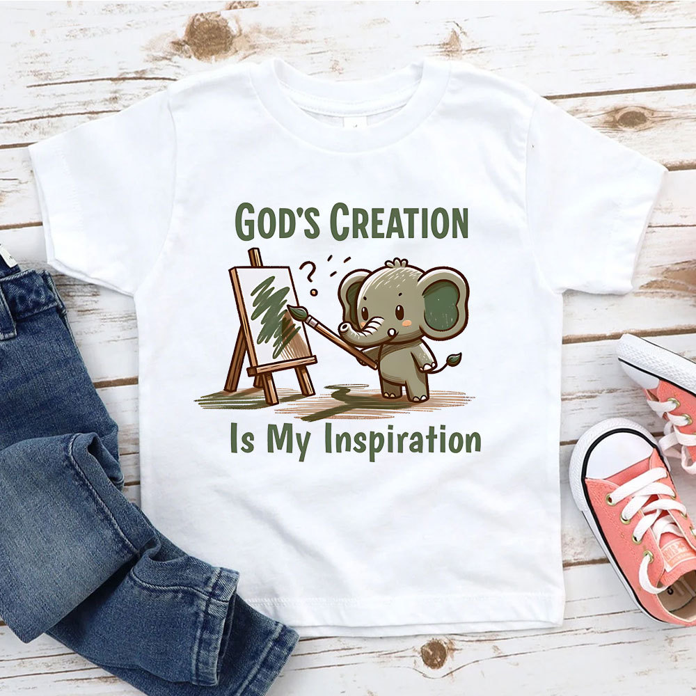 God's Creation Christian Kid T-Shirt