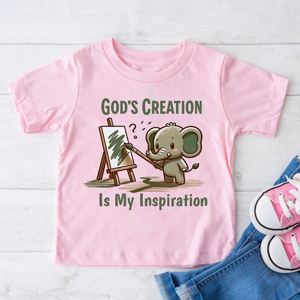 God's Creation Christian Kid T-Shirt
