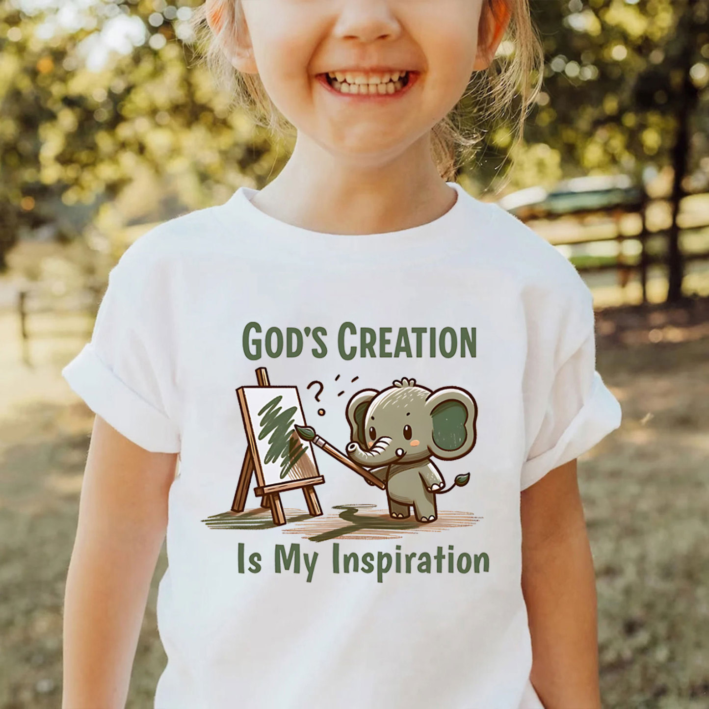 God's Creation Christian Kid T-Shirt