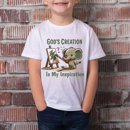God's Creation Christian Kid T-Shirt