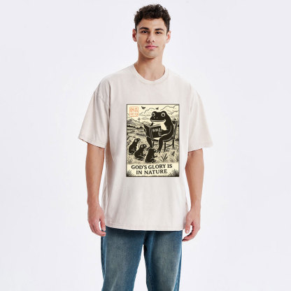 God's Glory Christian Washed T-Shirt