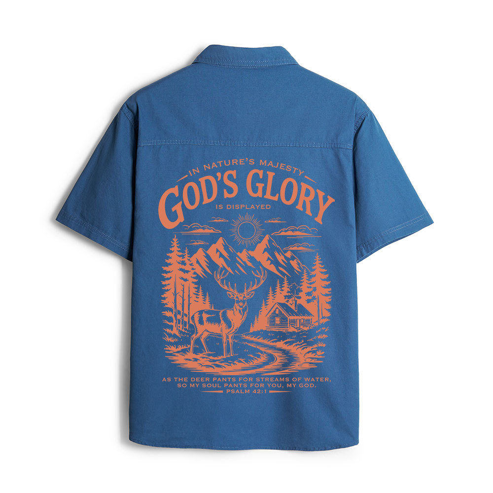 God's Glory Christian Work Shirt