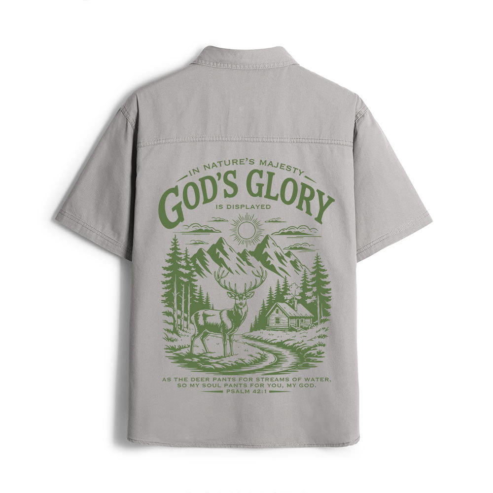 God's Glory Christian Work Shirt