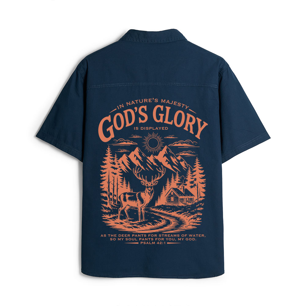 God's Glory Christian Work Shirt