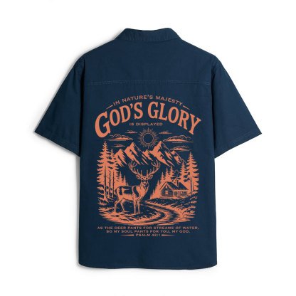 God's Glory Christian Work Shirt