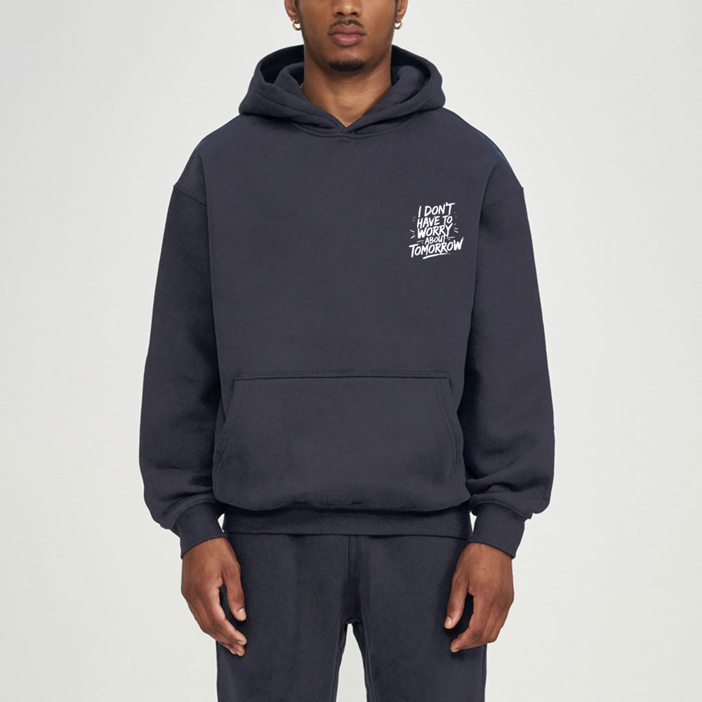 God's Got My Back Christian Fleece Hoodie Set